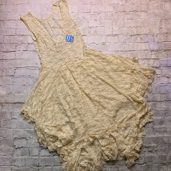 NEW Free People French Court Slip Dress - Picture 6 of 8